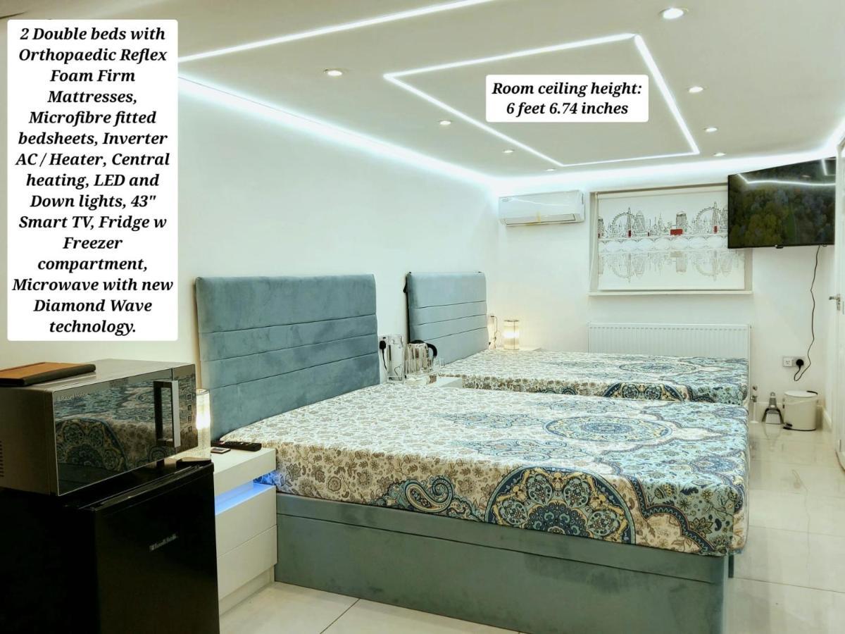 Air Conditioned Modern Double Bed Room With Private Attached Bathroom - Free Parking - Near London Heathrow Airport & Southall Broadway エクステリア 写真